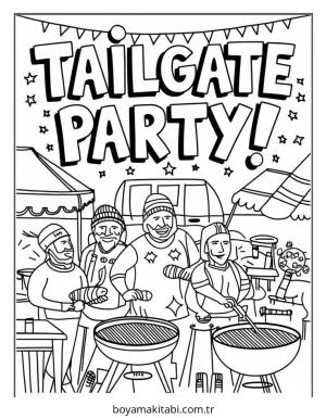 Amerikan Futbolu Boyama