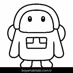 Among us boyama sayfası – çocuk aktivitesi, PDF indir