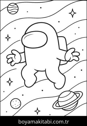 Among us boyama sayfası,  coloring page, , 