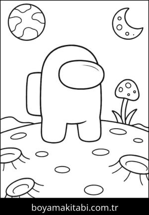 Among us boyama sayfası,  coloring page, , 