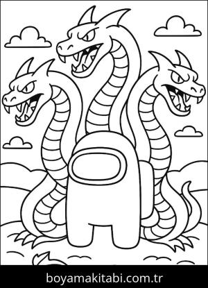 Among us boyama sayfası,  coloring page, , 