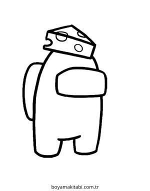 Among us boyama sayfası – boyama etkinliği, çocuk aktivitesi