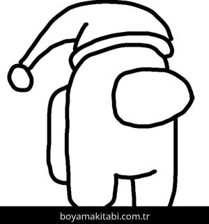 Among us boyama sayfası – çocuk aktivitesi, PDF indir