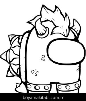 Among us boyama sayfası – evde etkinlik, ücretsiz yazdır