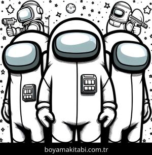 Among us boyama sayfası,  coloring page, , 