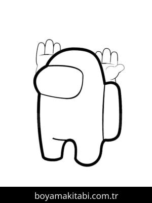 Among us boyama sayfası – keyifli zaman, renkli çizimler