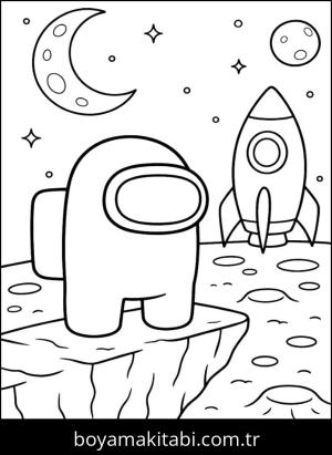 Among us boyama sayfası,  coloring page, , 