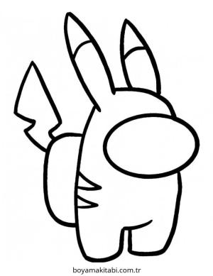 Among us boyama sayfası – yaratıcılığı geliştirir, keyifli zaman