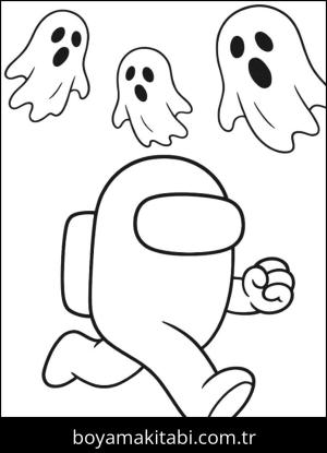 Among us boyama sayfası,  coloring page, , 
