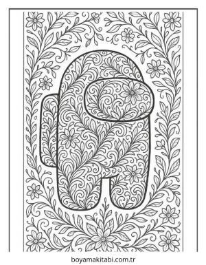 Among us boyama sayfası – ücretsiz yazdır, boyama etkinliği