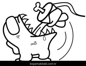 Among us boyama sayfası – PDF indir, sevimli karakter