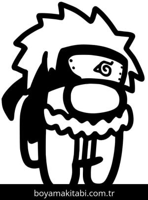 Among us boyama sayfası – çocuklar için, çizgi film temalı