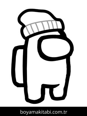 Among us boyama sayfası – yaratıcılık, eğlenceli etkinlik