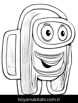 Among us boyama sayfası,  coloring page, , 