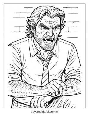 Among us boyama sayfası – sanatsal çalışma, çocuklar için