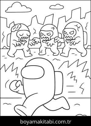 Among us boyama sayfası,  coloring page, , 