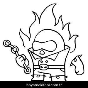 Among us boyama sayfası – okul öncesi, evde etkinlik