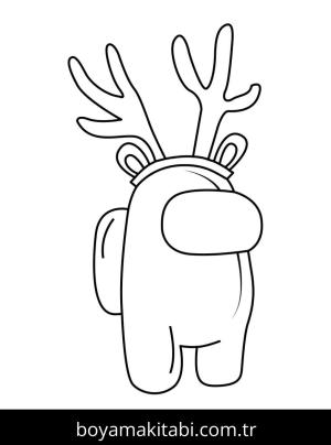 Among us boyama sayfası – evde etkinlik, ücretsiz yazdır