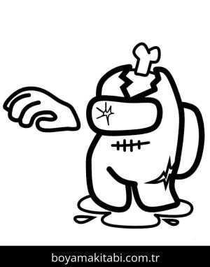 Among us boyama sayfası – yaratıcılığı geliştirir, keyifli zaman