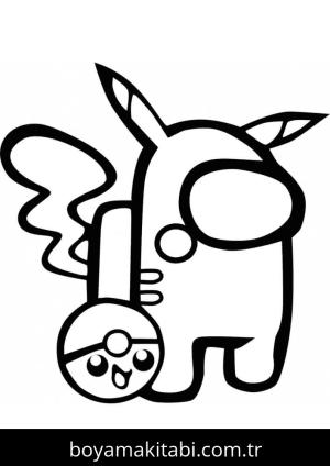 Among us boyama sayfası – okul öncesi, evde etkinlik