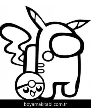 Among us boyama sayfası – okul öncesi, evde etkinlik