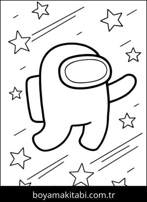 Among us boyama sayfası,  coloring page, , 