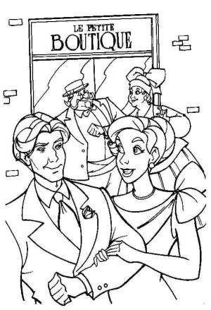 Anastasia boyama sayfası,  coloring page, Ücretsiz Anastasia görseli, 