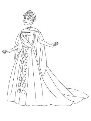 Anastasia boyama sayfası,  coloring page, Güzel Anastasia resmi, 