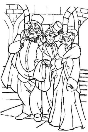 Anastasia boyama sayfası,  coloring page, Anastasia ile Dimitri ve Vladimir, 