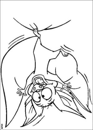 Anastasia boyama sayfası,  coloring page, Anastasia’dan Bartok, 