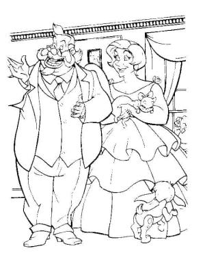 Anastasia boyama sayfası,  coloring page, Vladimir ve Sophie, 