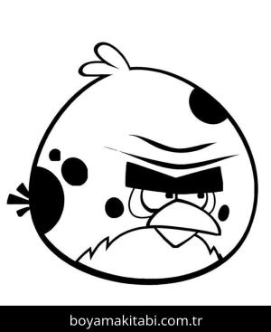 Angry Birds boyama sayfası – yaratıcılık, eğlenceli etkinlik