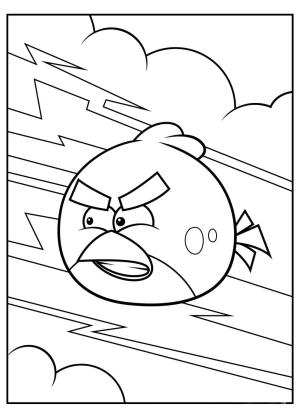 Angry Birds boyama sayfası,  coloring page, Kırmızı Kuşlar Kızgın, 