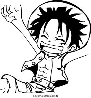 Anime Boy boyama sayfası – boyama çalışması, yaratıcılığı geliştirir