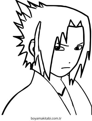 Anime Boy boyama sayfası – renkli çizimler, okul öncesi
