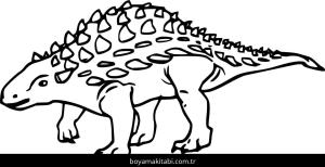 Ankylosaurus Dinazor boyama sayfası,  coloring page, , Silvisaurus Was A Herbivore A Part Of Ankylosaur Group The Armored Dinosaur