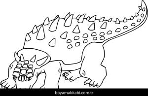 Ankylosaurus Dinazor Boyama