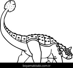 Ankylosaurus Dinazor Boyama