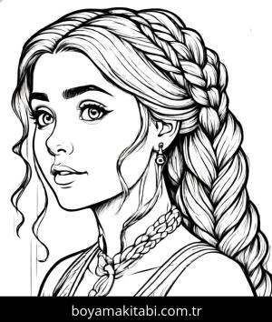 Anna boyama sayfası,  coloring page, , 