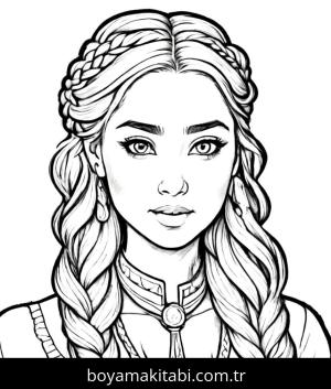 Anna boyama sayfası,  coloring page, , 