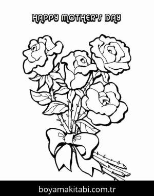 Anneler Günü Boyama