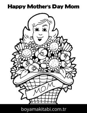 Anneler Günü Boyama