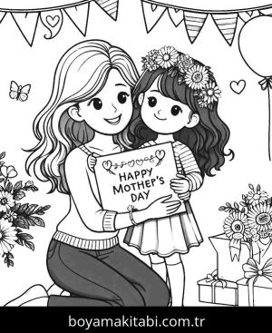 Anneler Günü boyama sayfası,  coloring page, , 
