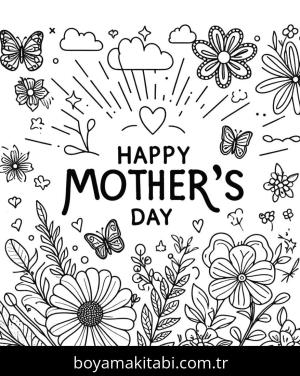 Anneler Günü boyama sayfası,  coloring page, , 