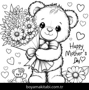 Anneler Günü boyama sayfası,  coloring page, , 