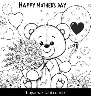 Anneler Günü boyama sayfası,  coloring page, , 
