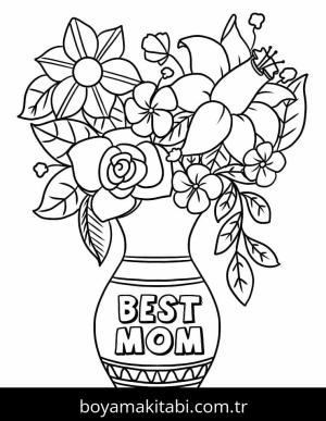 Anneler Günü Boyama