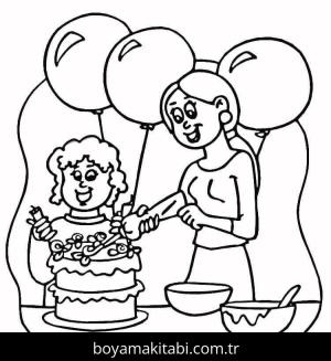 Anneler Günü boyama sayfası,  coloring page, 