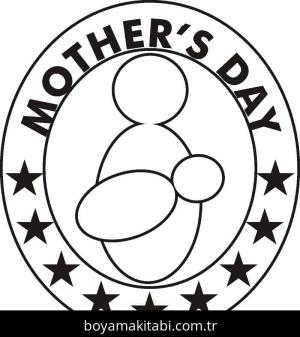 Anneler Günü Boyama