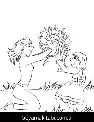 Anneler Günü boyama sayfası 49615,  coloring page, 